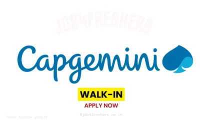 Capgemini Walk-in Drive for Finance Role | Mumbai Location | Freshers