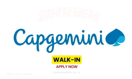 Capgemini Walk-in Drive for Finance Role | Mumbai Location | Freshers