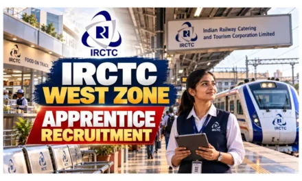 IRCTC West Zone Apprentice Recruitment 2026 – Apply Online for 27 Apprentice Posts