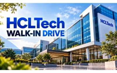 FRESHERS JOBS 7 HCLTech Walk-in Drive for Freshers – O2C Voice Process Role | Chennai