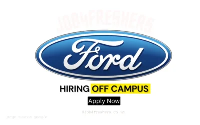Ford Hiring Associate Software Engineer | Off Campus Drive in Chennai