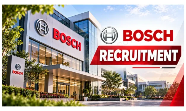 Bosch Recruitment 2026 | HiL Test Engineer | Bangalore | B.E / B.Tech | 1-3 Years