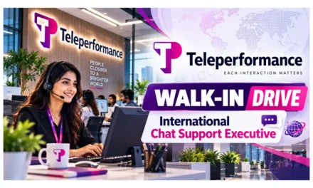 Teleperformance Walk-in Drive 2026 for International Chat Support Executive