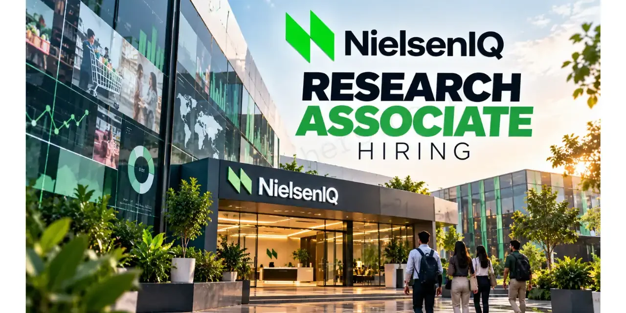 NielsenIQ Research Associate Hiring 2026 | Market Research Job | Vadodara | Graduates Apply