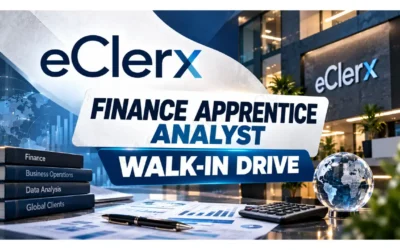 Finance Apprentice Analyst eClerx Walk-in Drive in Pune | Commerce Freshers