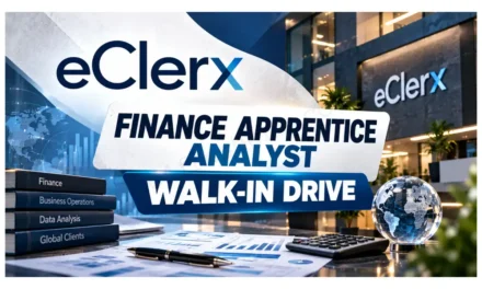 Finance Apprentice Analyst eClerx Walk-in Drive in Pune | Commerce Freshers