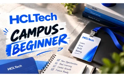 HCLTech Freshers Hiring 2026 | Campus-Beginner Role | Apply Now