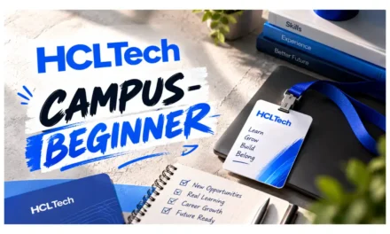 HCLTech Freshers Hiring 2026 | Campus-Beginner Role | Apply Now