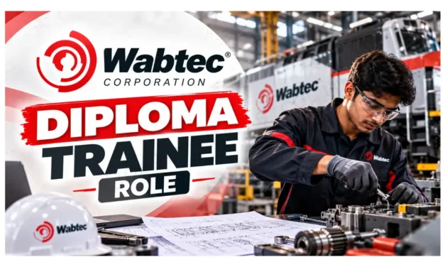 Wabtec Diploma Trainee Recruitment 2026 | Diploma Freshers | Mysore, Karnataka