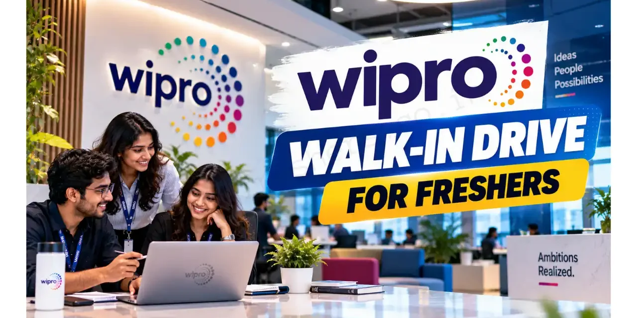 Wipro Walk-in Drive in Hyderabad for QA/ Document Validation (Non-Tech)