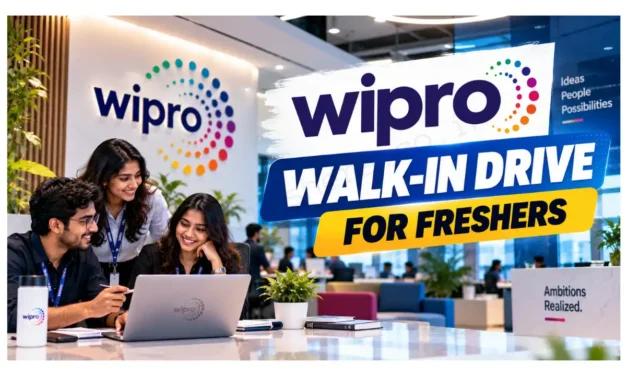 Wipro Walk-in Drive in Hyderabad for QA/ Document Validation (Non-Tech)