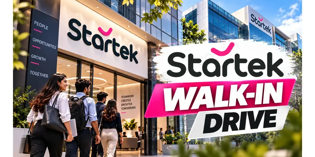 Startek Walk-in Drive for Mutual Fund Voice Process in Bangalore | B.Com Freshers can apply