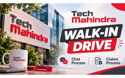 Tech Mahindra Walk-in for Chat Process and Claims Process | Mega Walk-In Drive