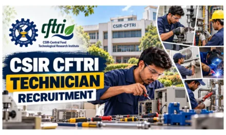 CSIR CFTRI Technician Recruitment 2026 | Notification for 28 ITI Jobs