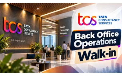 TCS Walk In Drive 2026 for Freshers | Back Office Operations- Register Now 