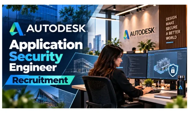 Autodesk Off Campus Drive 2026: Application Security Engineer Job in Bengaluru