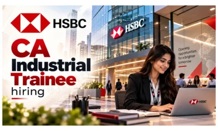 HSBC CA Industrial Trainee 2026 | CA Final Students | Bangalore / Chennai / Gurugram / Mumbai