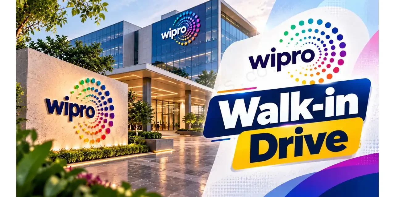 Wipro Walk-in Drive in Gurugram for Processor (Backend) Role | Non-tech graduate