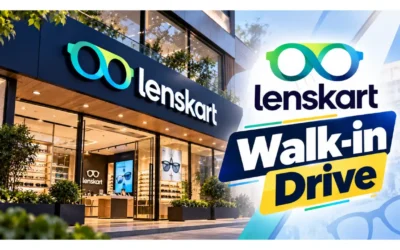 Lenskart Walk-in Drive in Gurugram for Field Sales Executive | 12th Pass | ₹2.5 to 3 LPA