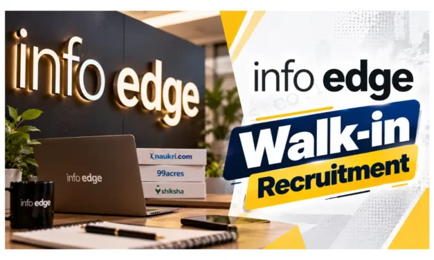 Info Edge Walk-In Drive Content Writing | Don’t miss this opportunity