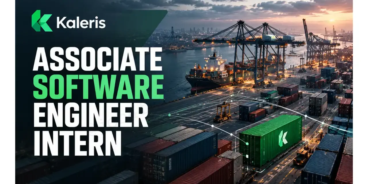 Kaleris Software Engineer Intern 2026 | Associate Software Engineer Intern | B.E. / B.Tech | Chennai