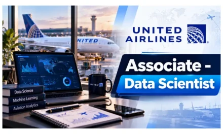United Airlines Associate Data Scientist 2026 | B.Tech / Stats / Maths | 0-3 Years | Gurugram