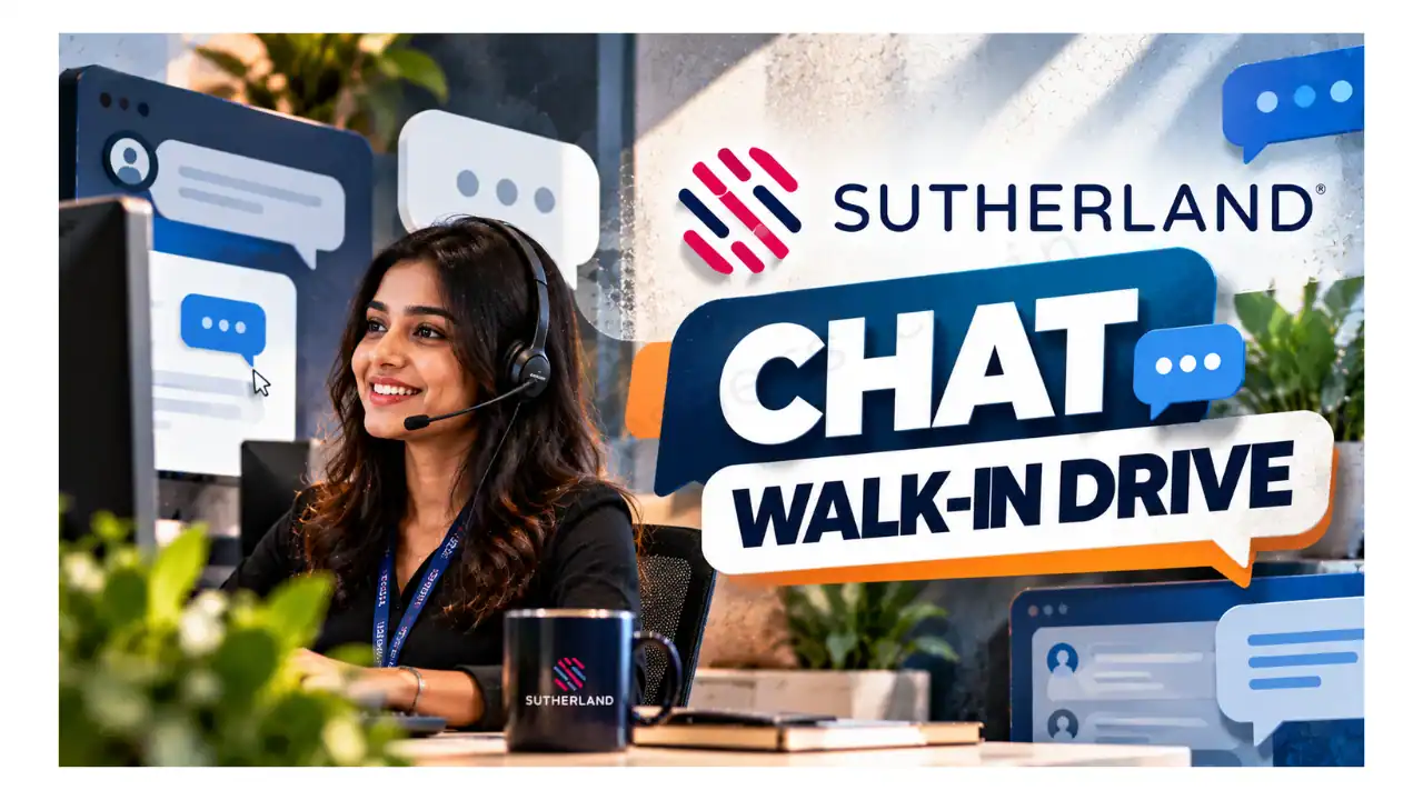 Sutherland Chat Walk-in Drive in Navi Mumbai | Chat and Backend Process ...