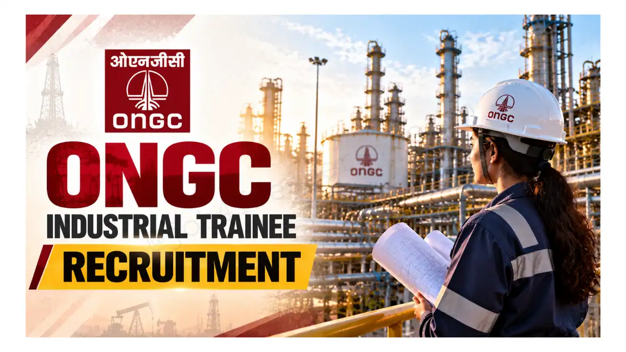 ONGC Industrial Trainee Recruitment 2026: Great Chance for CA & CMA ...