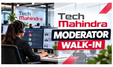 Tech Mahindra Moderator Walk-in Drive in Hyderabad | Content Moderator | Freshers Only