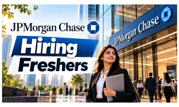 JPMorgan Chase Hiring Freshers 2026 | Trade Lifecycle Analyst | Mumbai